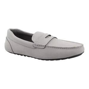Alfani Men's Marco Slip On Penny Driver Loafers Gray Size 9